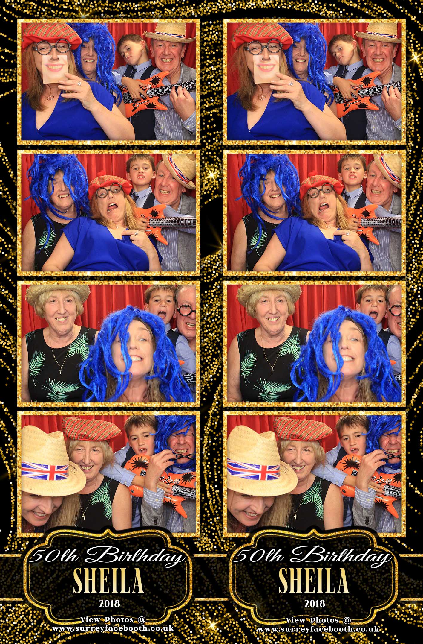 Sheila's 50th Birthday Party | View more photos from the event at galleries.surreyfacebooth.co.uk/u/Surrey-FaceBooth/Sheilas-50th-Birthday-Party